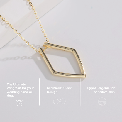 RingSafe Necklace | Gold